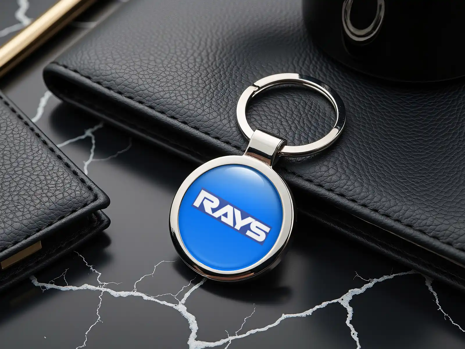 Rays Portachiavi Lusso Max Acciaio Premium